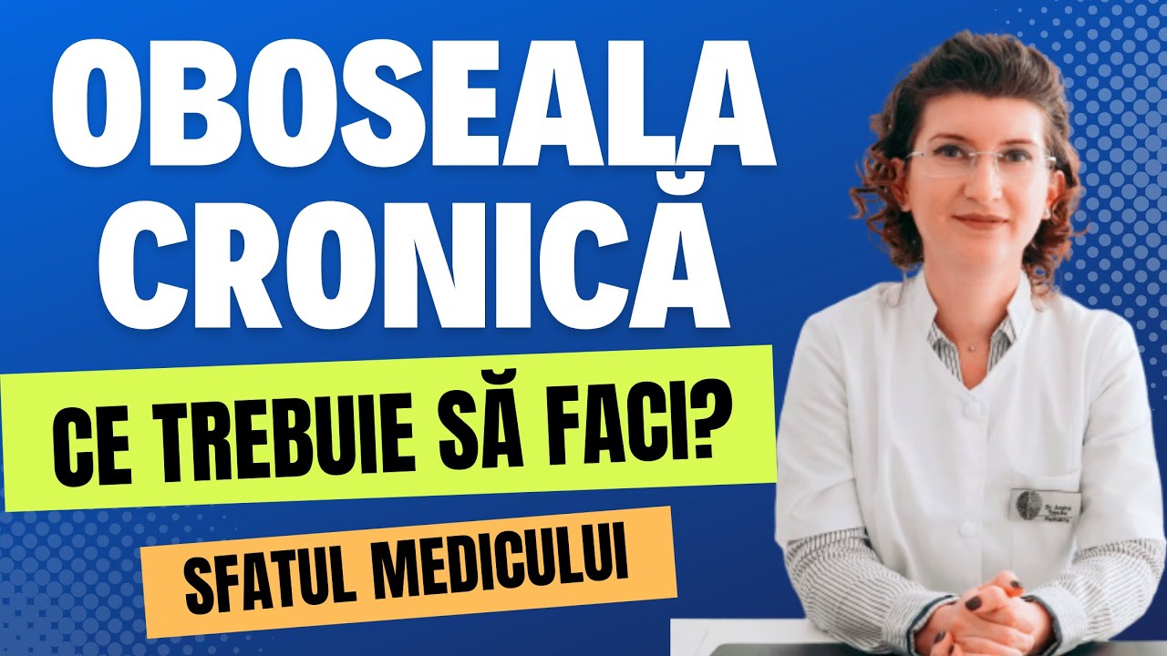 Oboseala cronică nu dispare după ce ne odihnim. Ce trebuie făcut?