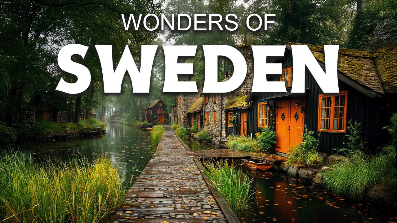 Wonders of Sweden | The Best Places in Sweden | Travel Video 4K