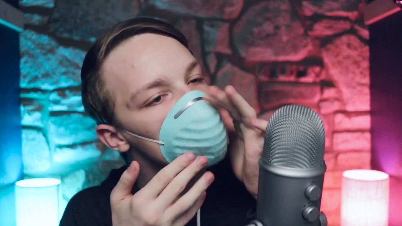Fast & Aggressive ASMR Tapping & Scratching On The Mask!