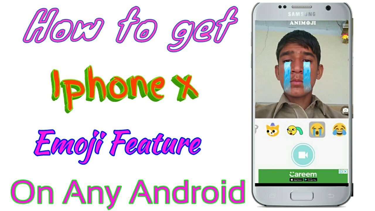 IPhone X Animoji Features in ANDROID! 🔥🔥😍