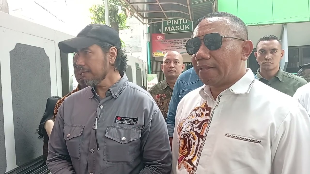 Kuasa hukum doktif sunan kali jaga  Agustinus nahak SH  kawal sidang nikitamirjani 