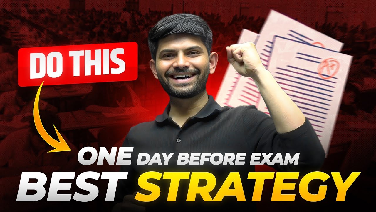 What Toppers Do One Day Before Exams? | Must-Do Tips #VictoryOverBoard #dsr