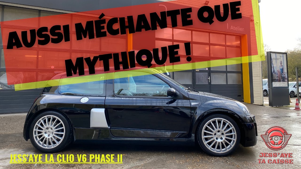 CLIO V6 PHASE II, C'EST ELLE LA PATRONNE !!