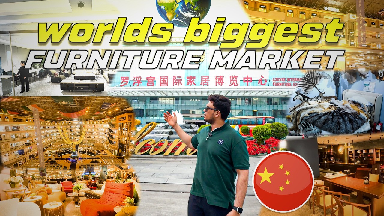 WORLD 🌍 BIGGEST FURNITURE EXPO IN CHINA 🇨🇳 | FOSHAN CITY | ZUIFGONG EXPO| INDIA🇮🇳 TO  CHINA🇨🇳 SERIES