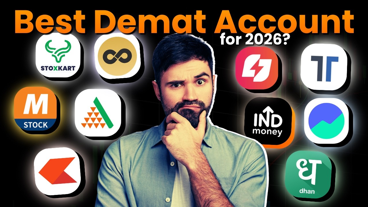 Best Demat Account in India 2026: Zerodha vs Groww vs AngelOne vs Dhan vs mStock vs INDmoney