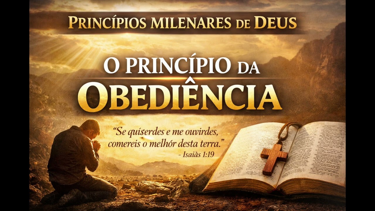 DEVOCIONAL – PRINCÍPIOS MILENARES DE DEUS                                   Princípio da Obediência