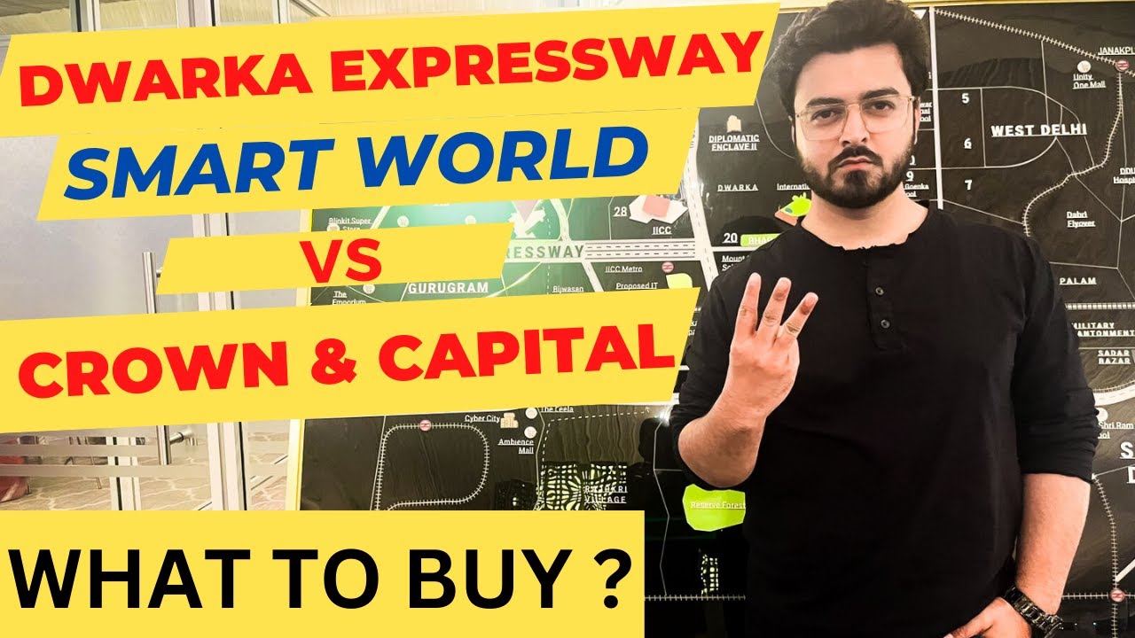Smart World 113 Vs M3M Crown 111 Vs M3M Capital 113 Dwarka Expressway Residential New Launch Update
