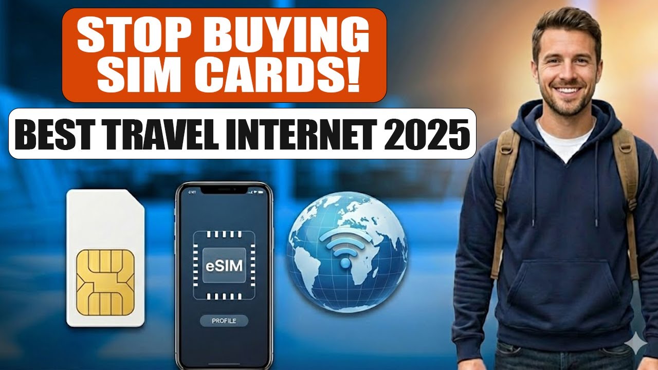 ESIM против роуминга в 2025 году: будущее связи в путешествиях! | Официальный канал JetSet Hacks