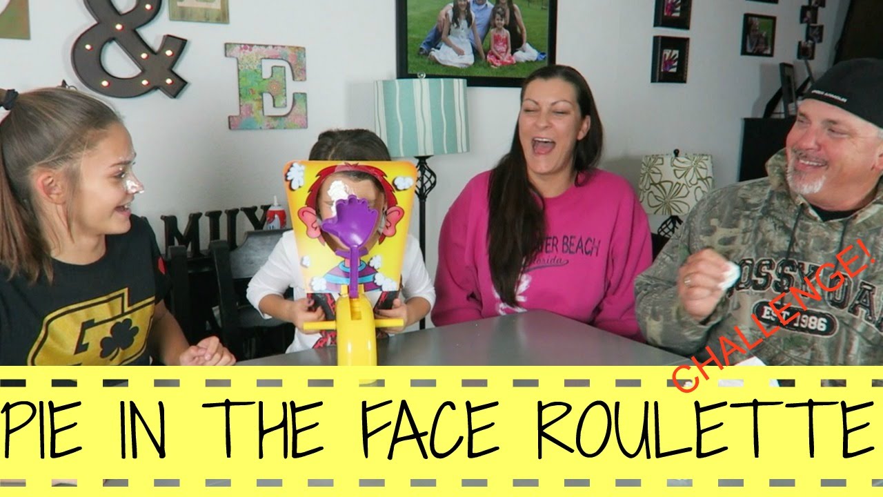 PIE IN THE FACE ROULETTE CHALLENGE!