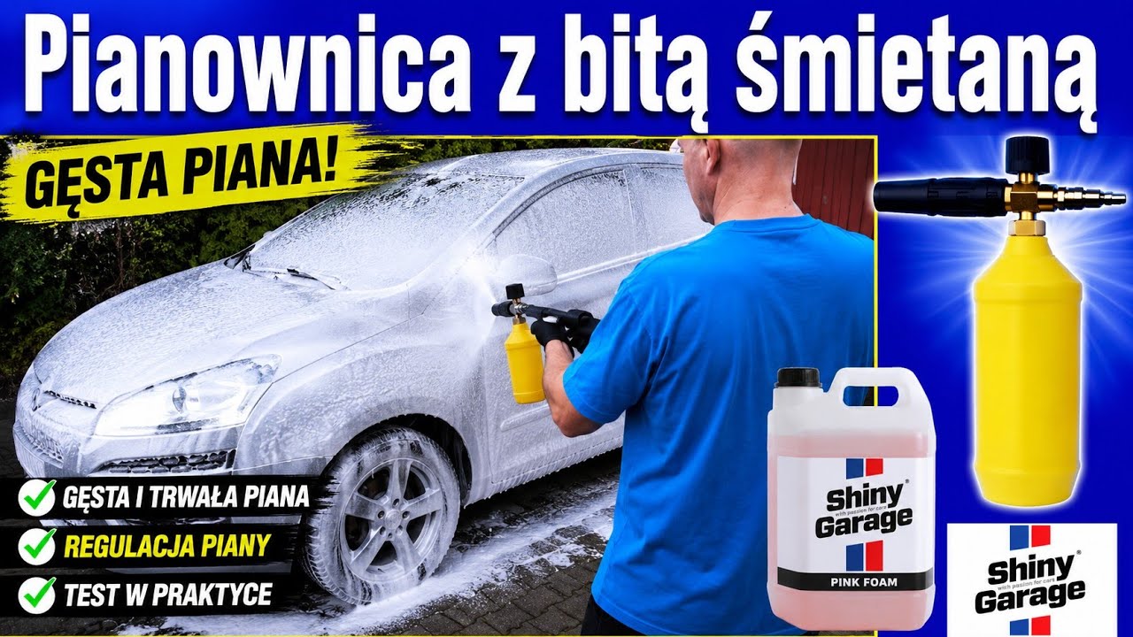 Pianownica a`la PA + Shiny Garage Foam TEST