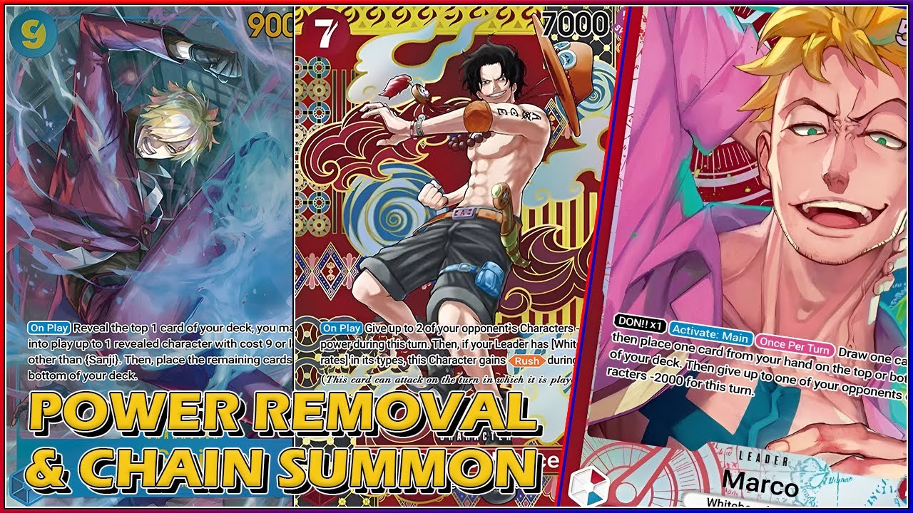 MARCO | POWER REMOVAL JOINS THE BATTLE, MOST FUN OP08 LEADER | BUILD & GAMEPLAY | OP08 | ONE PIECE