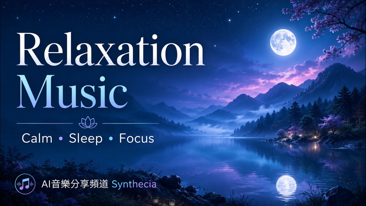 🌿 助眠・讀書・冥想背景音樂 | AI 氛圍放鬆音樂 | 🌿 Sleep, Study & Meditation Music | AI Ambient Relaxation Music