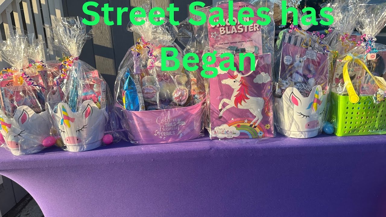 Easter Baskets Pop-Up Sale Has Begun
