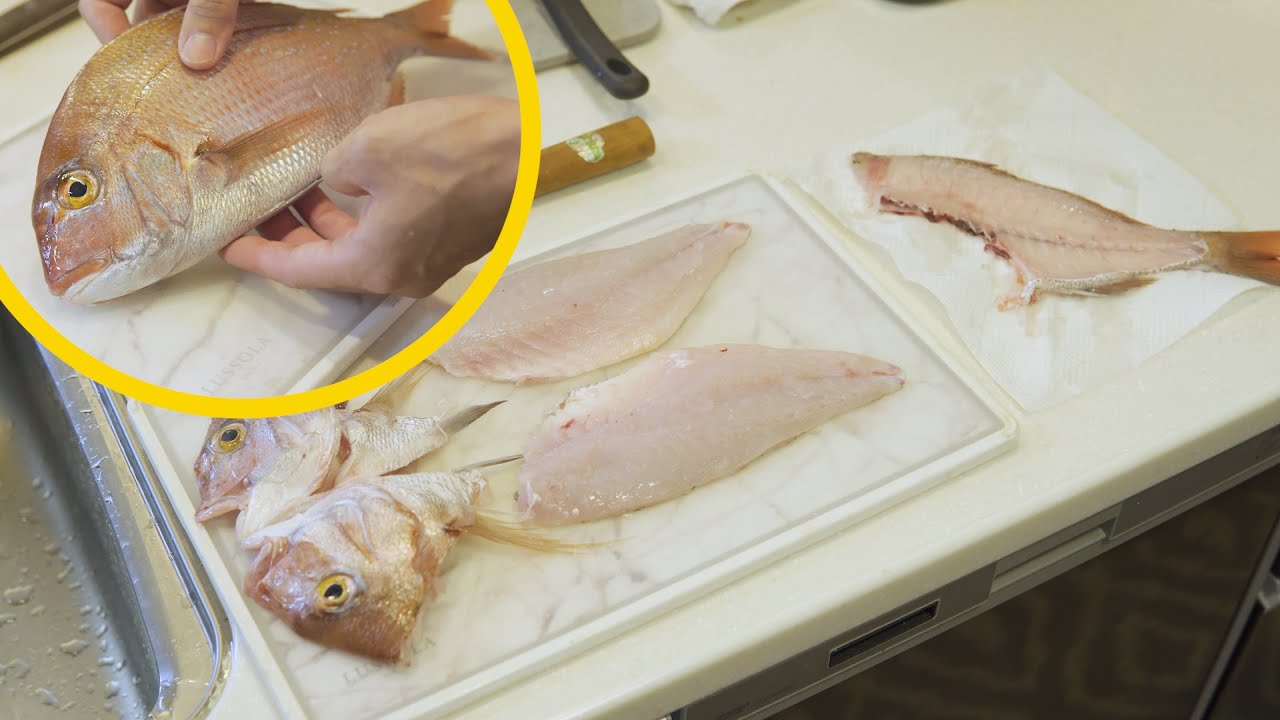 Red sea bream Disassembly