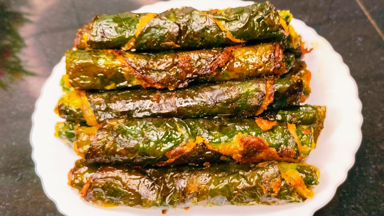एकदा खाल🤤 तर पुन्हा पुन्हा कराल – अळू वडी रेसिपी 