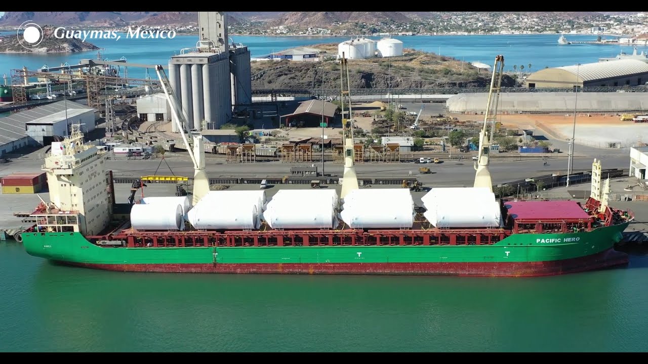 Pacific Hero - Brewery Tanks and Equipment (Rotterdam, Netherlands to Guaymas, Mexico)