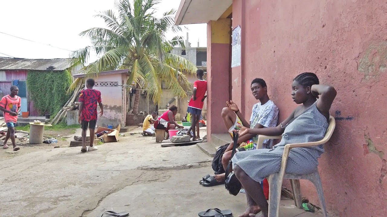 LIFE INSIDE LOCAL AFRICA COMMUNITY, GHANA OSU