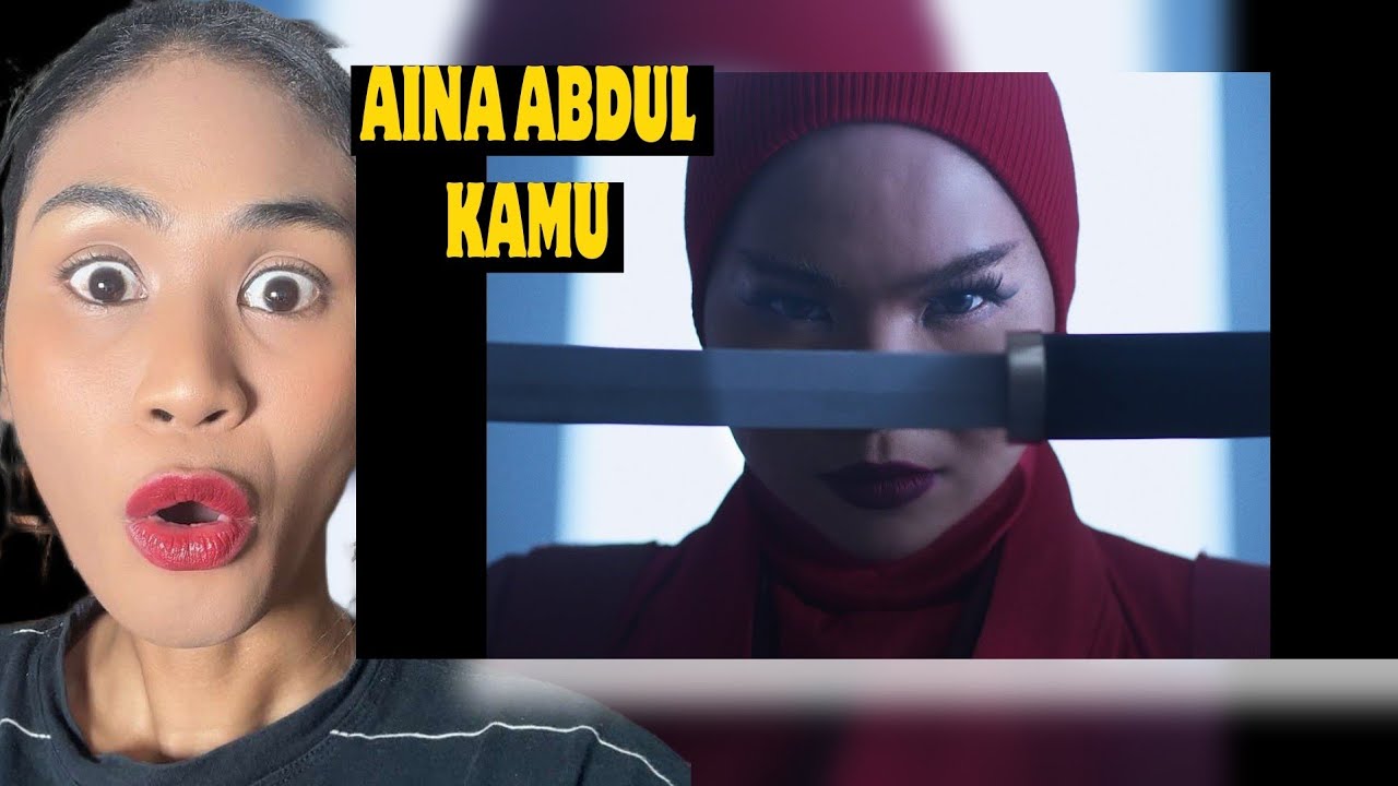 Aina Abdul - Kamu (Official Music Video) | Reaction