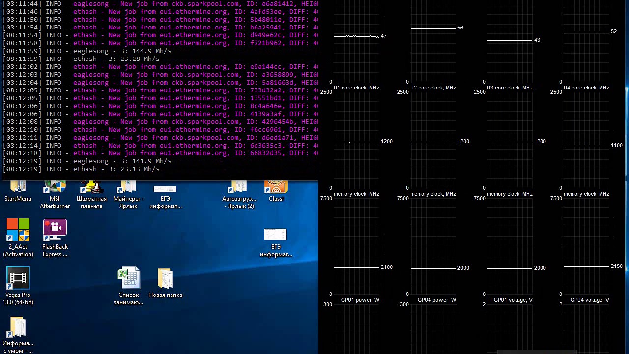 Дуалмайнинг 2019 ETH+CKB для карт AMD с 8Gb [настройки,профит,первые результаты] +37% проф - ФАКТ