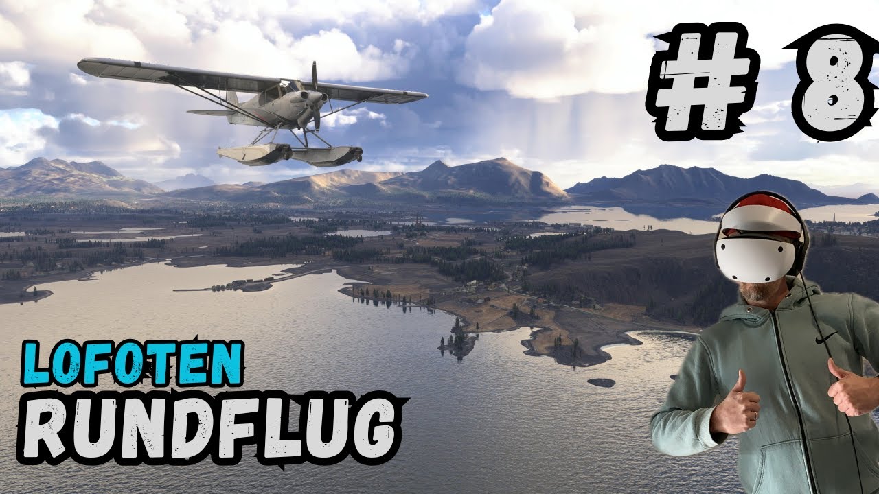 Lofoten Rundflug in der CubCrafters X Cub | Microsoft Flight Simulator 2024 | Norwegen aus der Luft