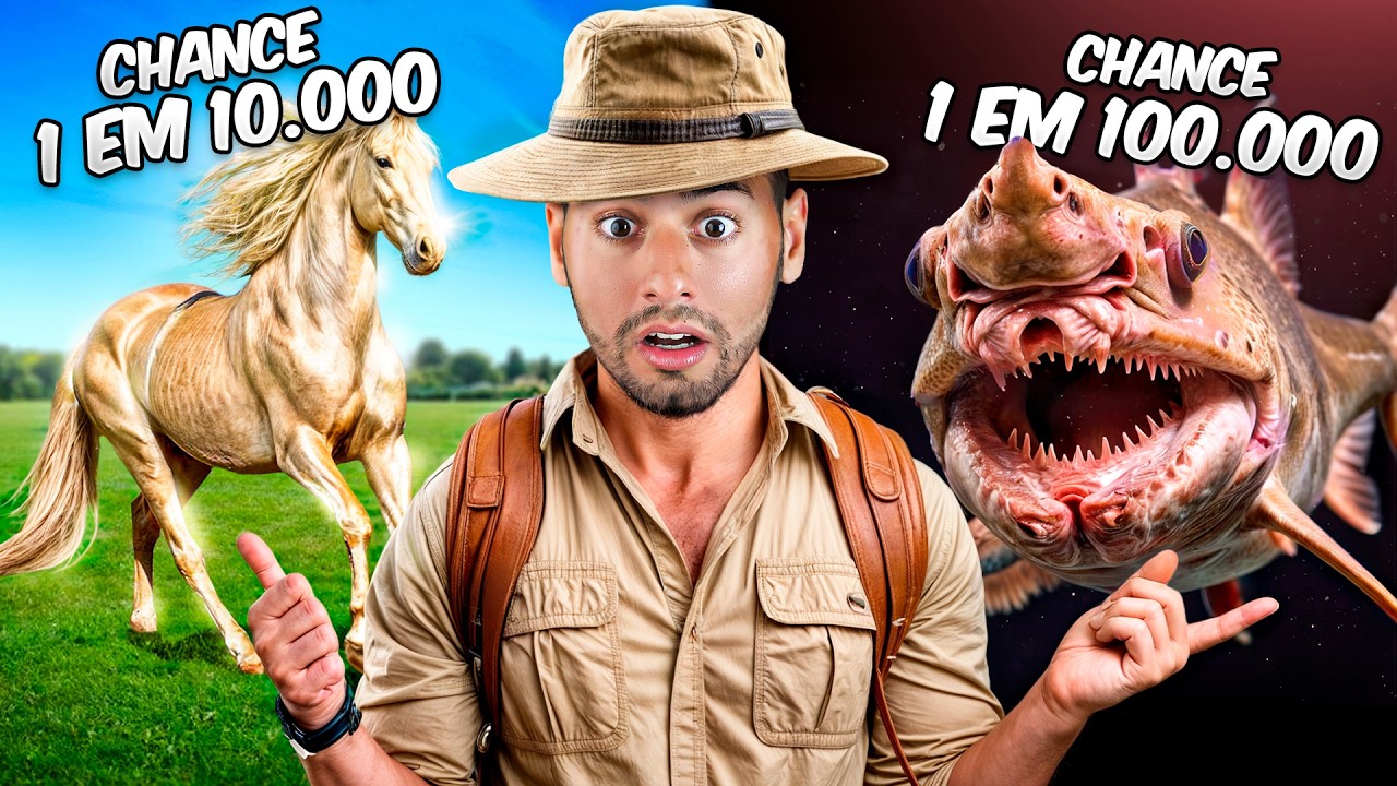 Os Animais Mais RAROS