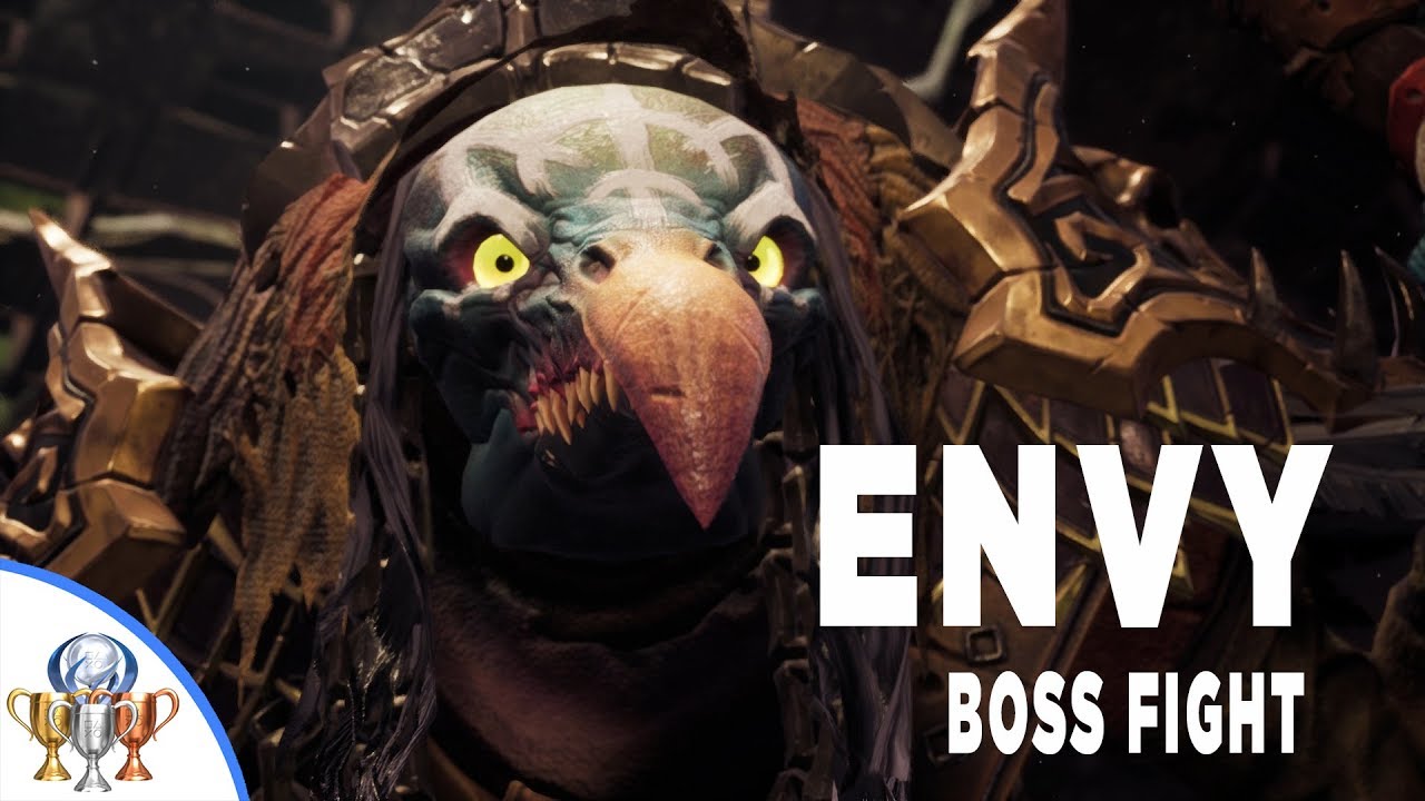 Darksiders 3 ENVY Boss Fight - Deadly Sin #1
