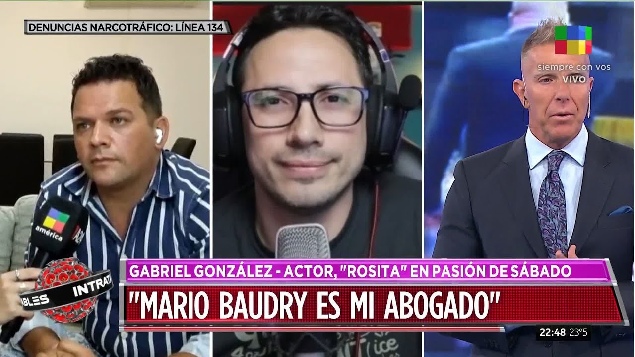 💬 Gabriel González, actor: 