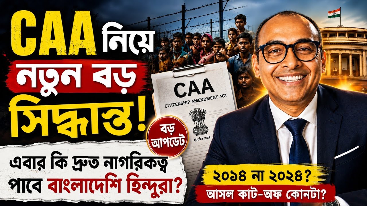 New big decision on CAA! Will Bangladeshi Hindus get citizenship quickly this time?