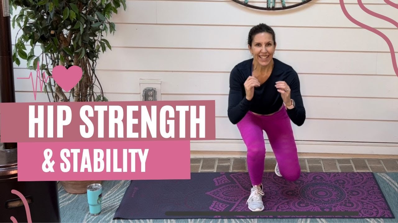 🦵 Hip Mobility & Strength Workout | Time Under Tension at Home