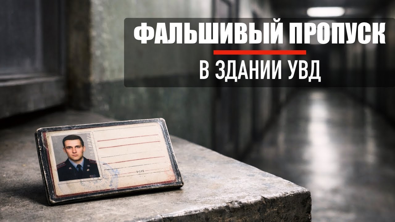 Фальшивый пропуск УВД: находка, запустившая расследование.