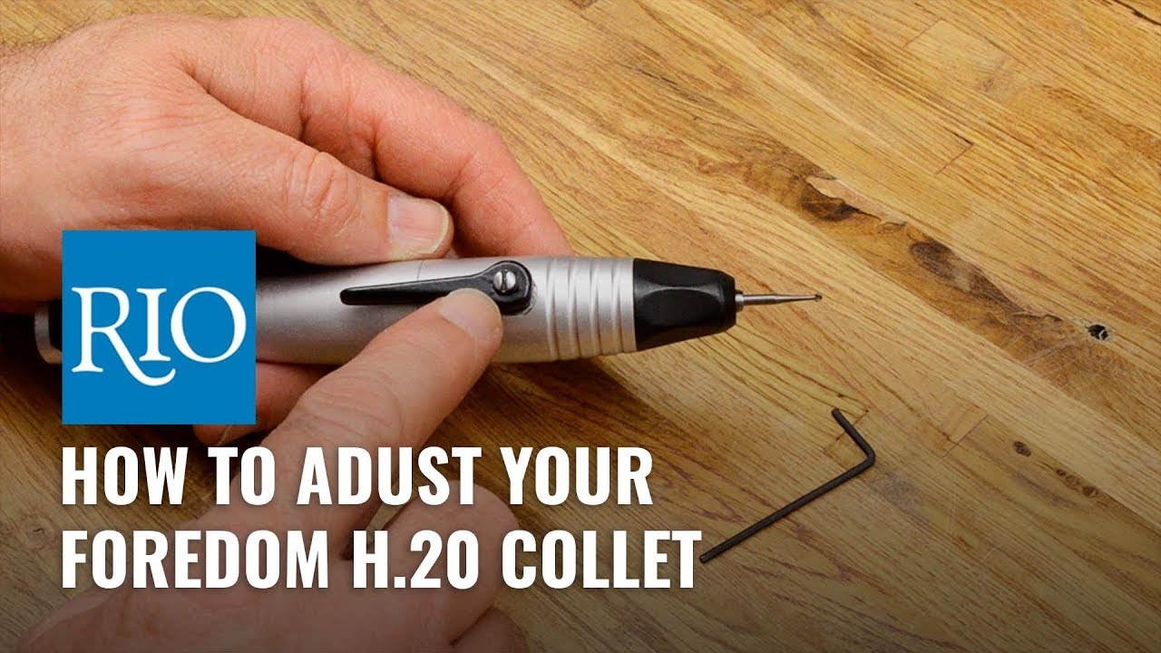 How to Adjust the Collet on a Foredom® H 20® Quick Change Handpiece