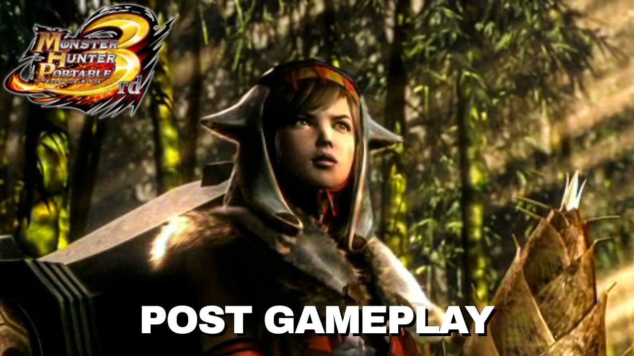 Monster Hunter Portable 3rd • 15 Hours Full Post Gameplay (No Commentary)