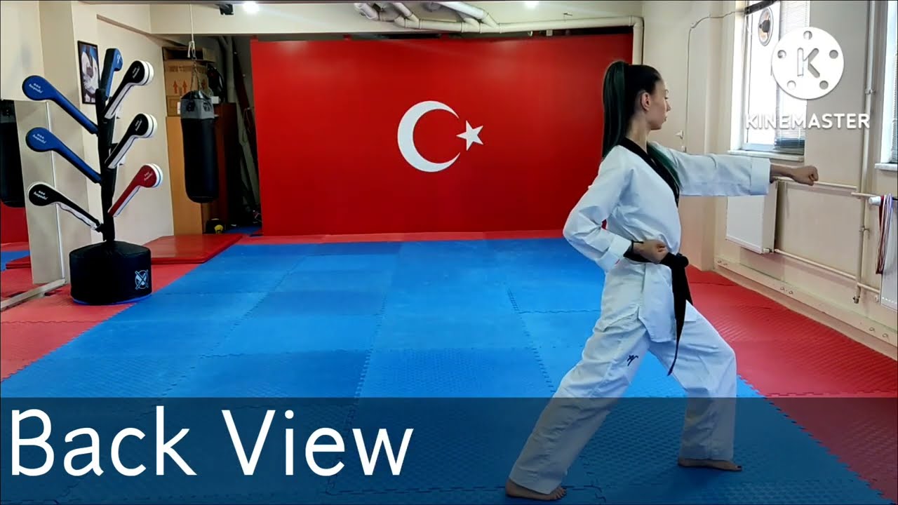 Taekwondo Poomse 2 (Yi Jang) -Second Poomse Training