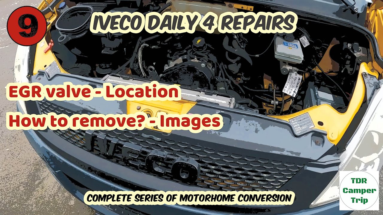 IVECO Daily IV, F1A 2,3 - EGR valve location / Campervan CONVERSION