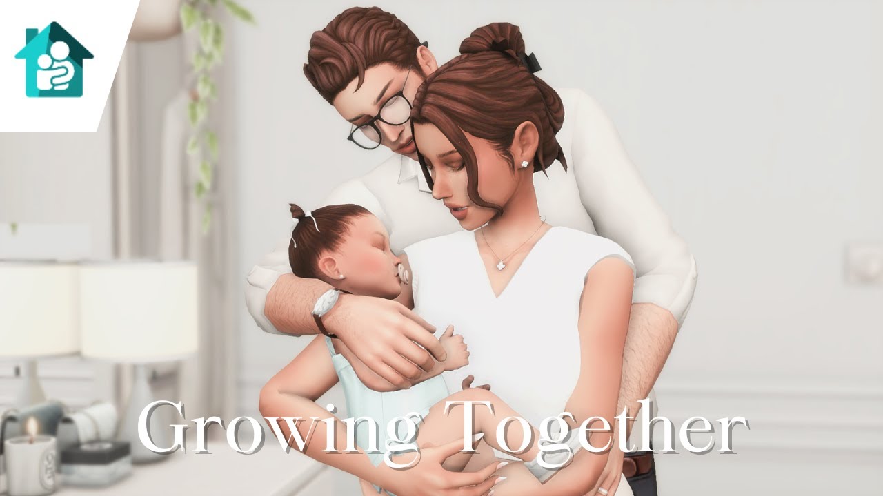 Meeting our new Baby | Growing Together (EP3) | The Sims 4