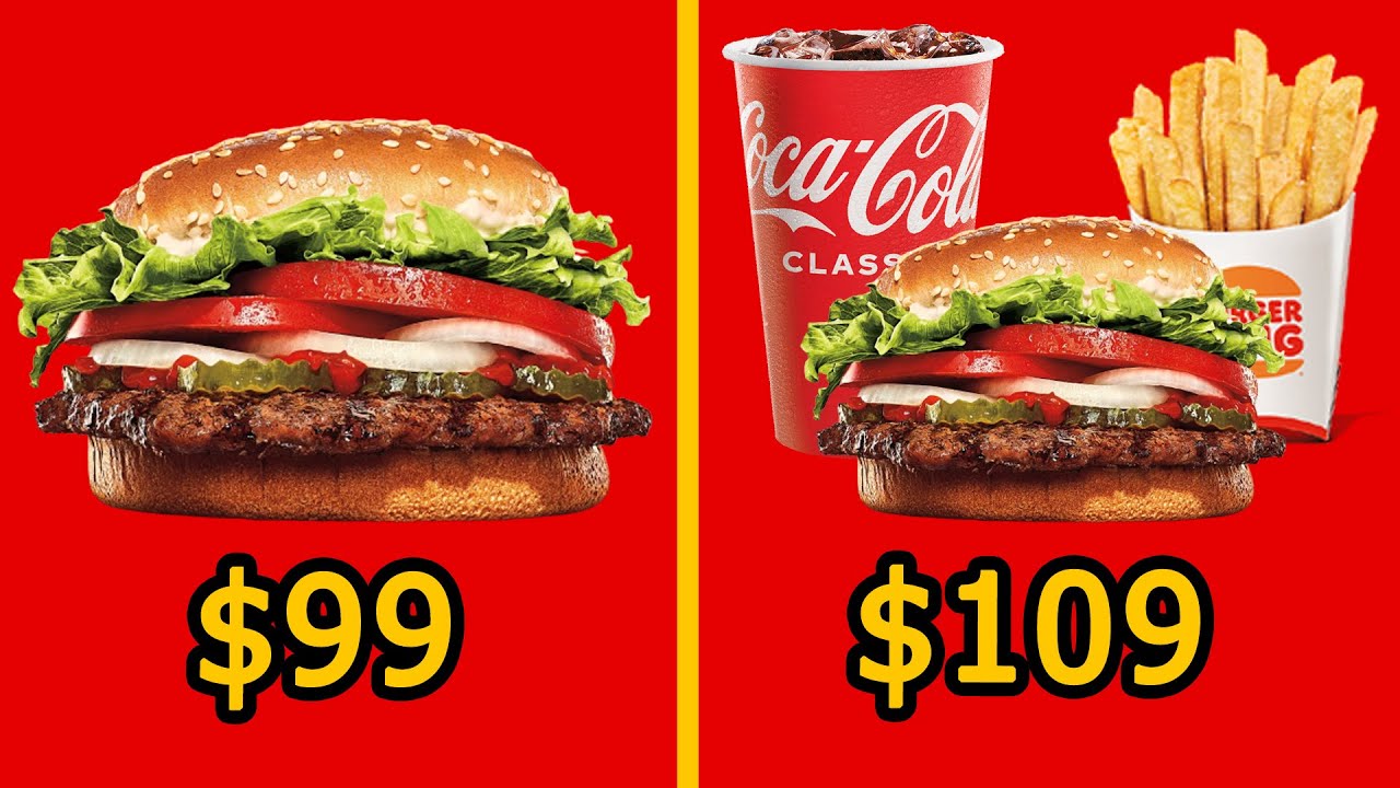 Trucos Psicológicos que usa la Comida Rápida para Vender Más