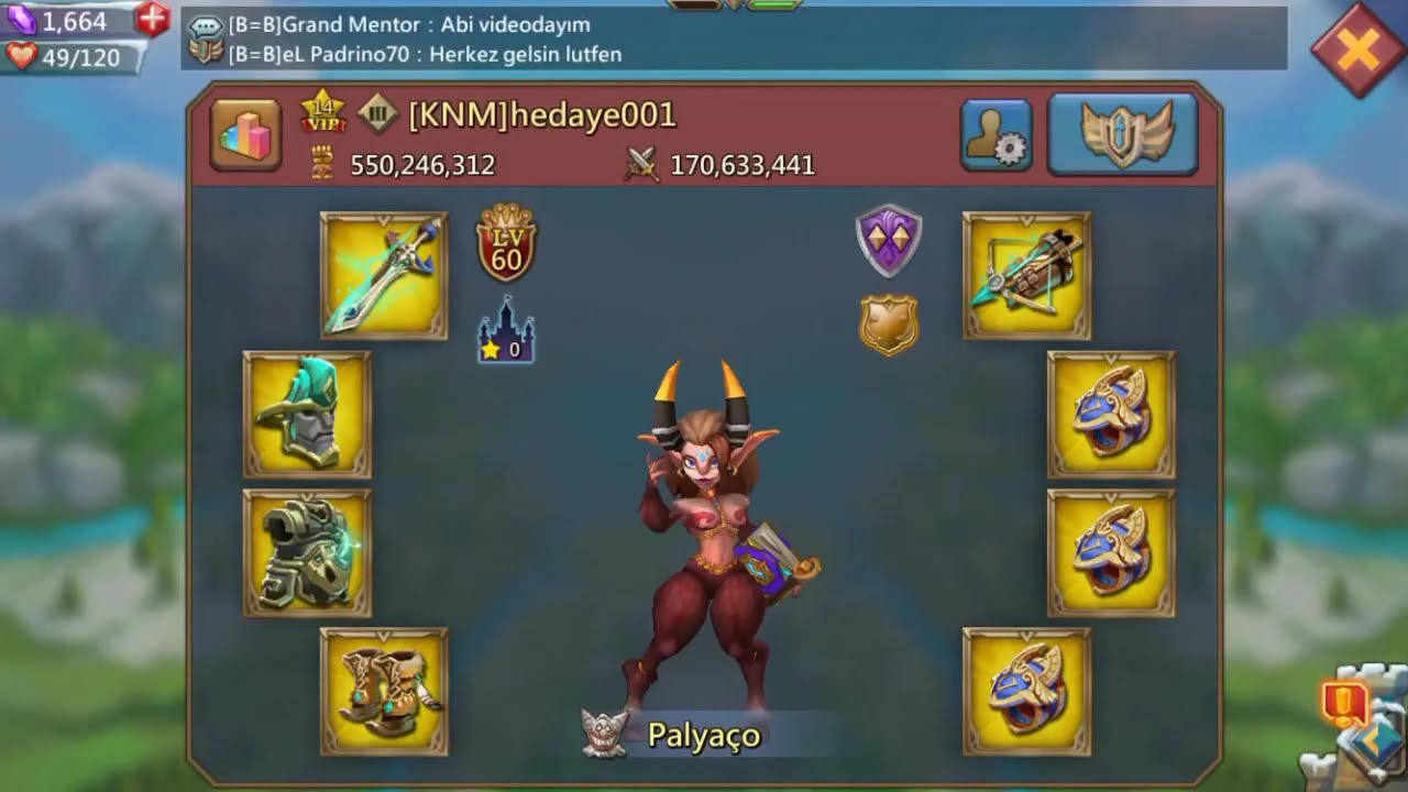 Lords Mobile 655m Might Player Zeroed -/- ZNB & B=B Rallies