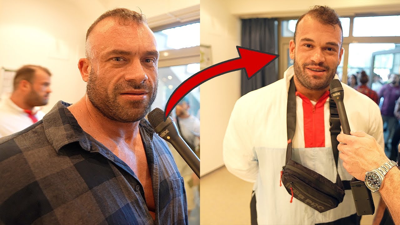 Emir und Roman vor Offenbach | Bester Open Bodybuilder, Ziele, Publikum Deutschland, Chancen & mehr