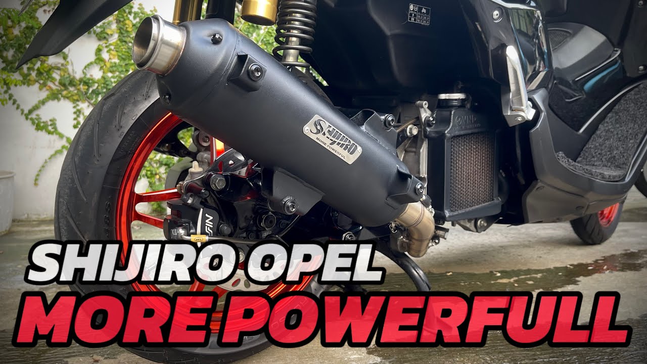 Pasang Knalpot SHIJIRO Nmax | Yamaha All New Nmax