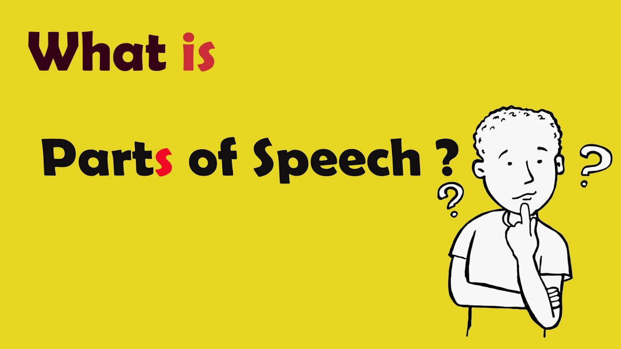 What is Parts of speech   [English-Khmer]
