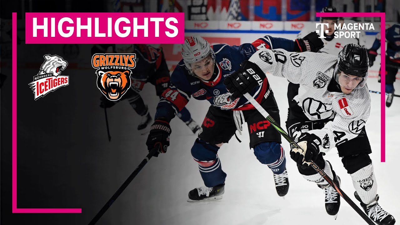 Nürnberg Ice Tigers - Grizzlys Wolfsburg |PENNY DEL | MAGENTA SPORT