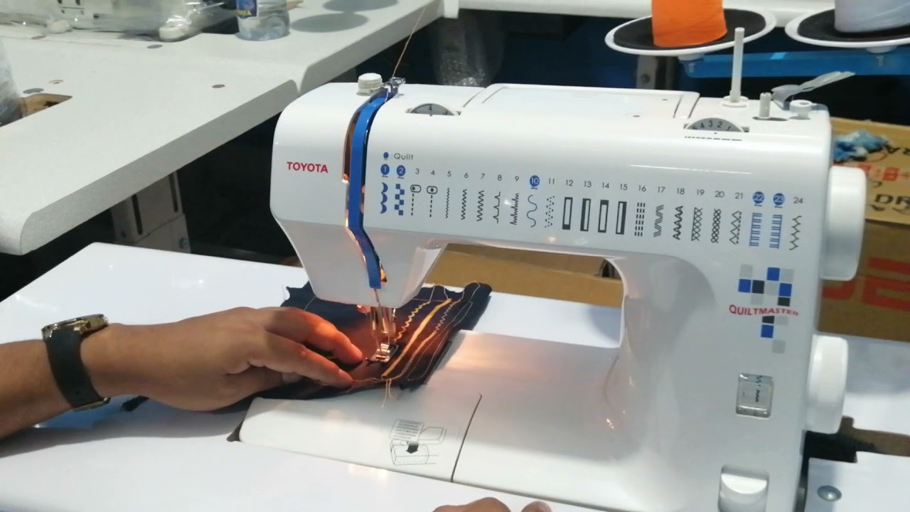 TOYOTA  quiltmaster RS 2000, Uso de la Máquina Full HD