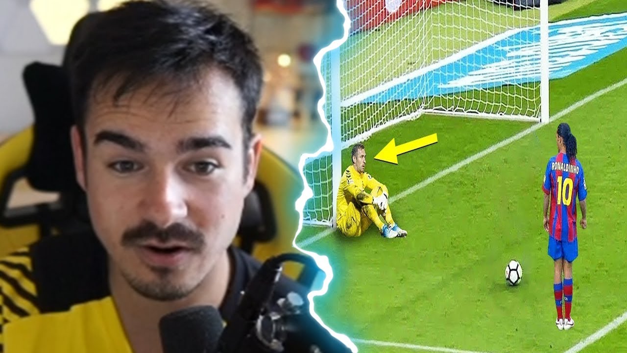 Erné REAGIERT auf Torhüter, die von Ronaldinho zerstört wurden😱🔥