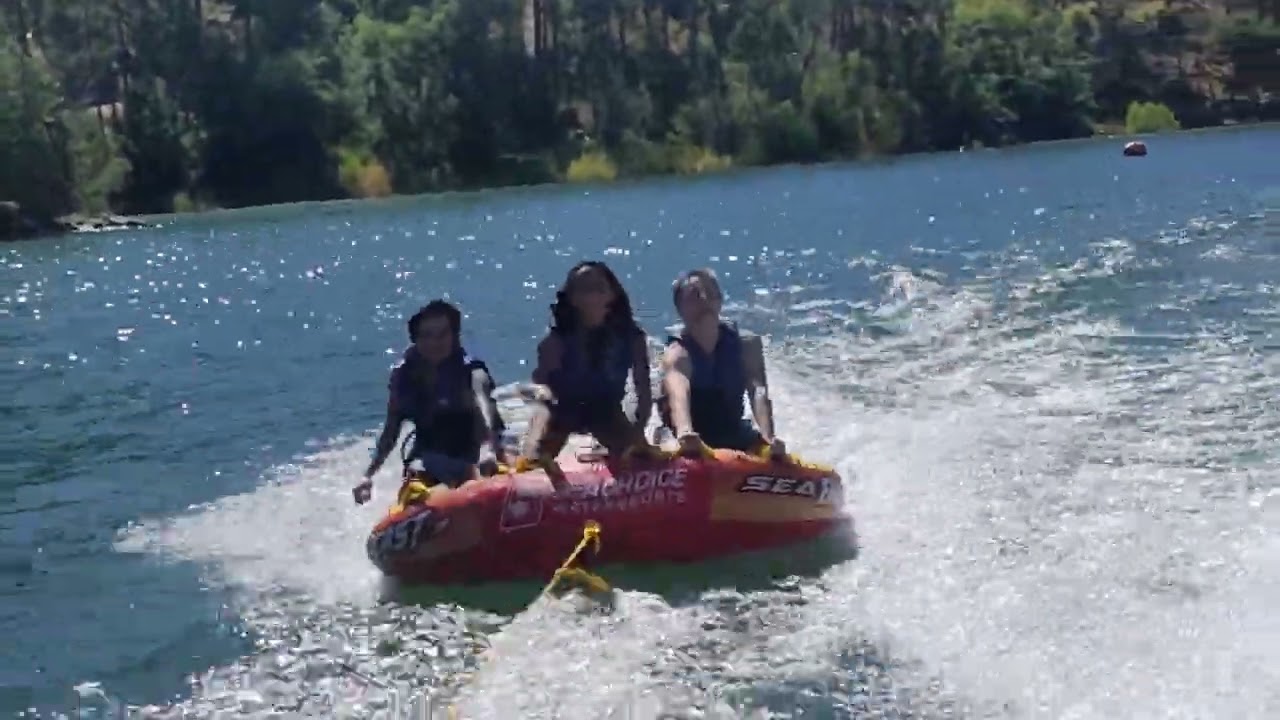Maddie, Jackson, and Sam at Bass Lake