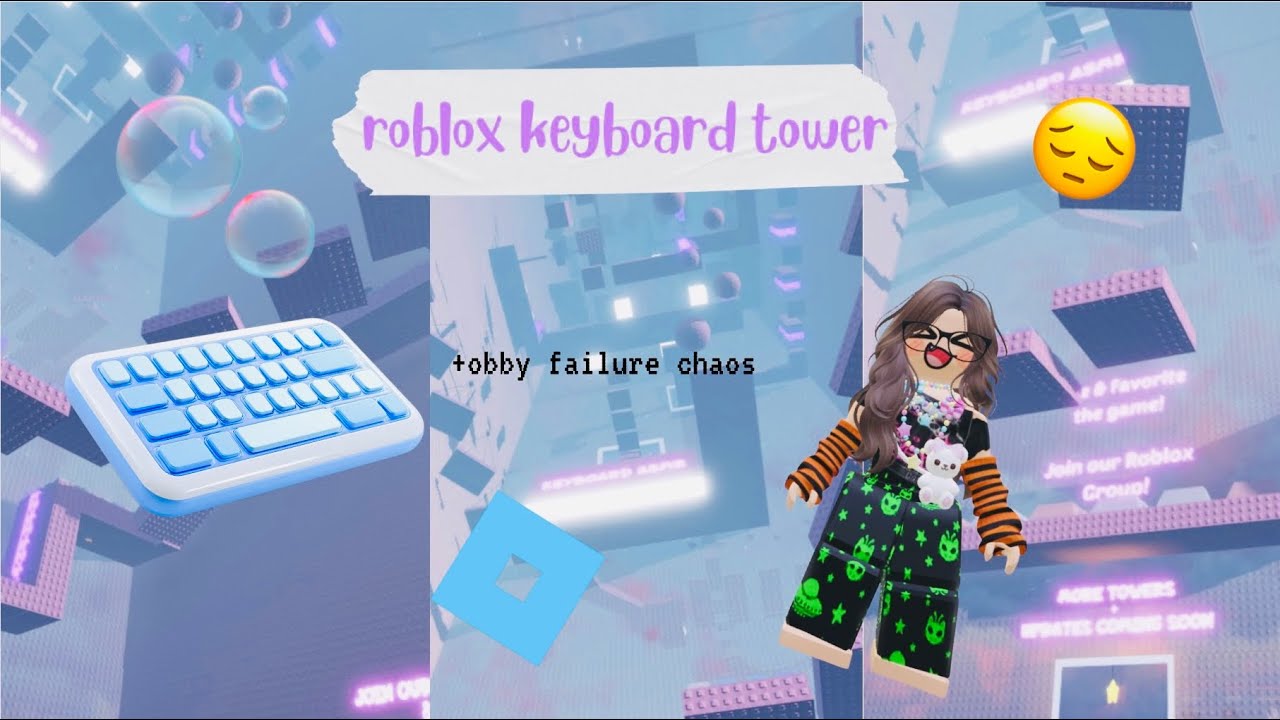 clicky keyboard obby no talking just asmr 