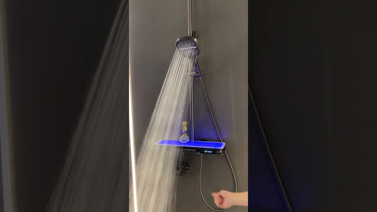 Color Changing Atmosphere LED Shower Set - Gockel Faucet #faucet #sanitarywares #bathroomaccessories