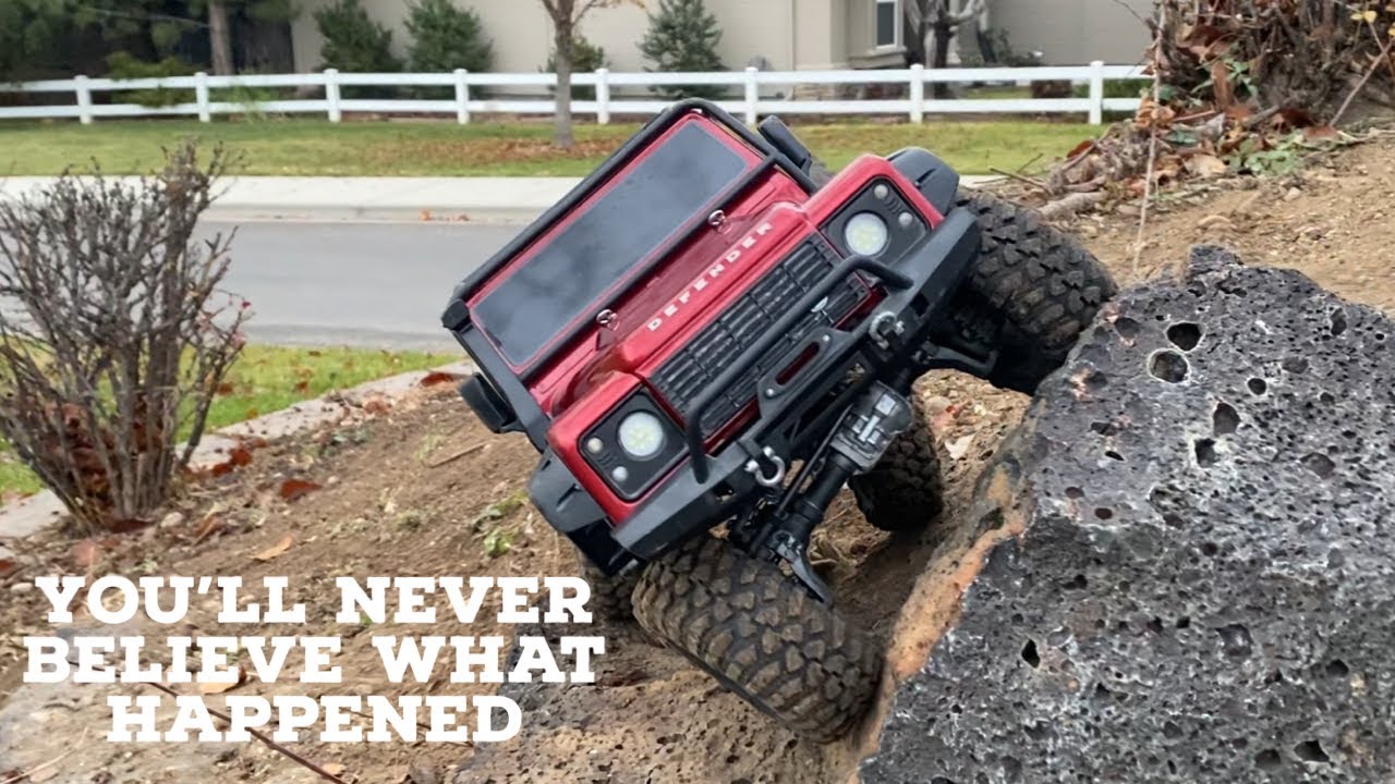 This is where the TRX4 went…