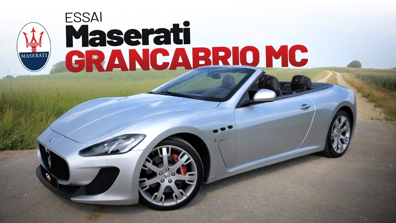 La Maserati GranCabrio MC : Luxe et Puissance à l'Italienne