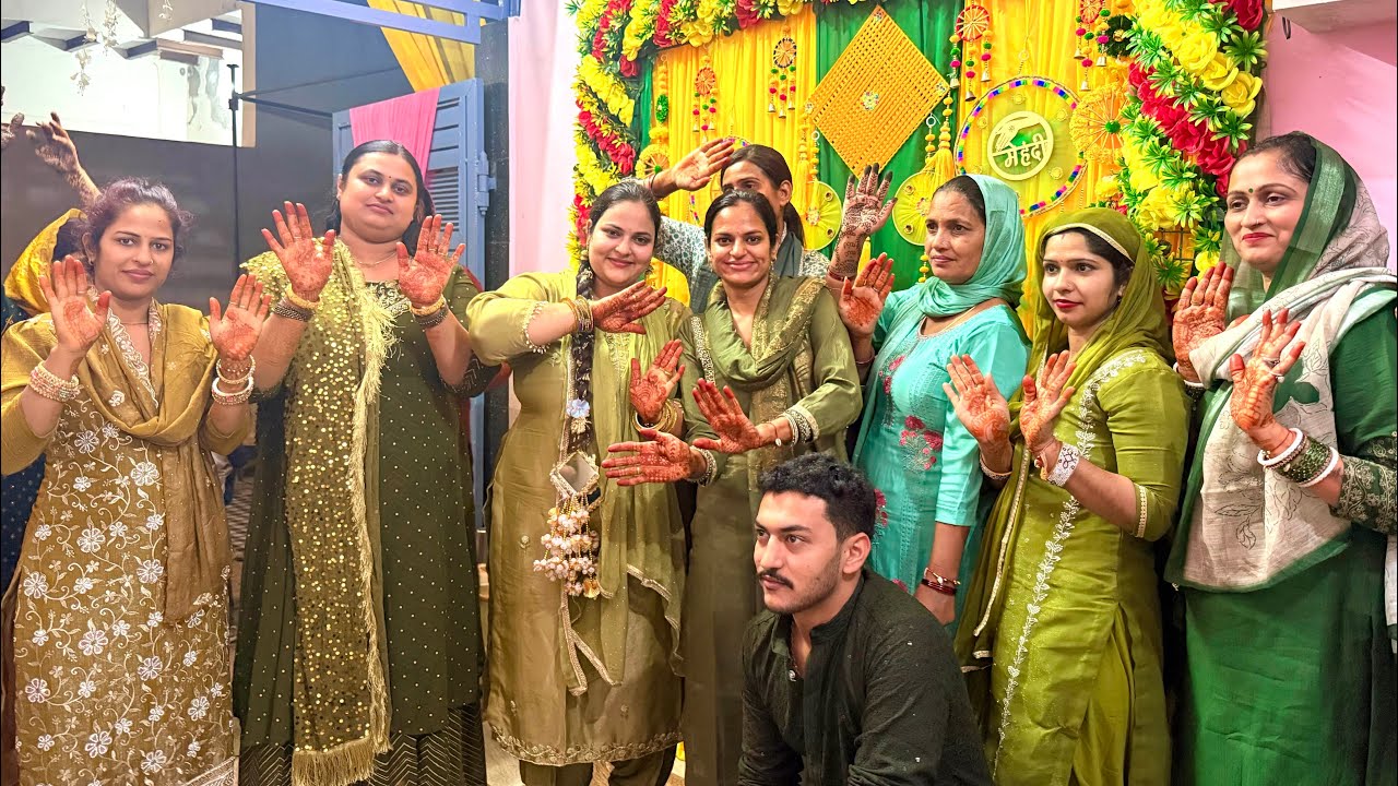 मेहंदी Function में धमाकेदार डांस 😍 || हरियाणवी शादी ||Sweety Ka Sansar ||