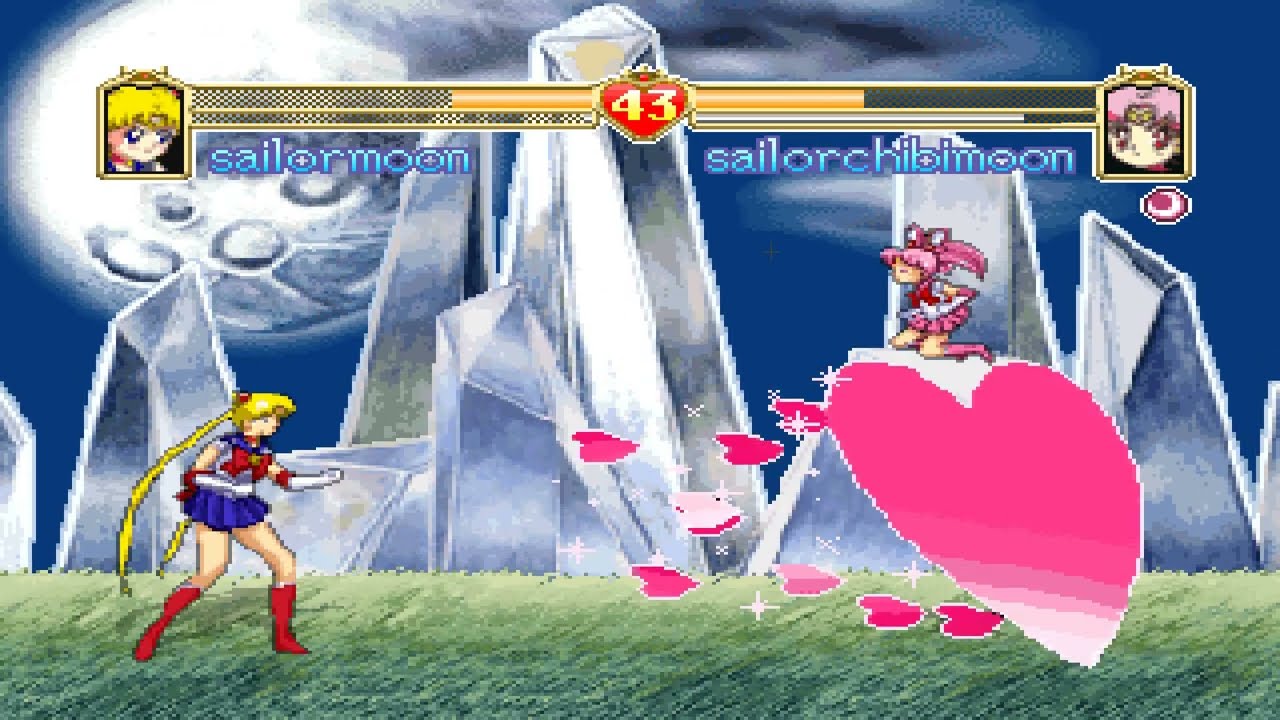 Sailor Moon vs Sailor Chibi Moon | Pretty Soldier Sailor Moon S